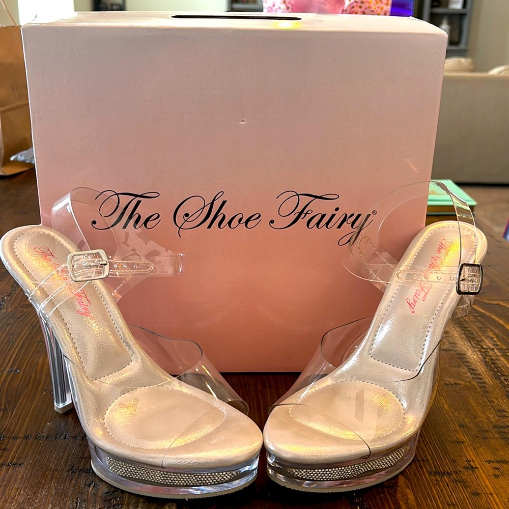 The Shoe Fairy Bodybuilding Competition heels